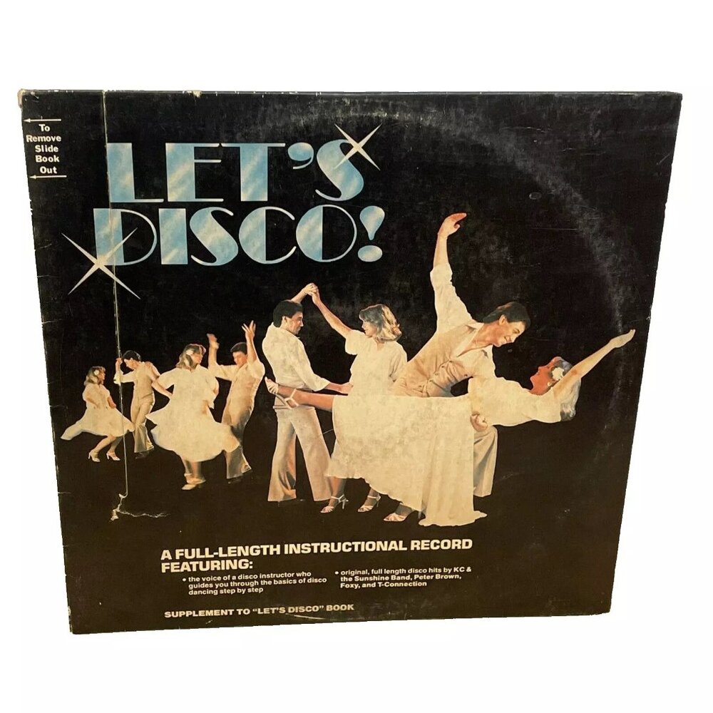 Various Let's Disco (Vinyl, 1978) K-Tel 9410 Good NO Instruction Booklet Record